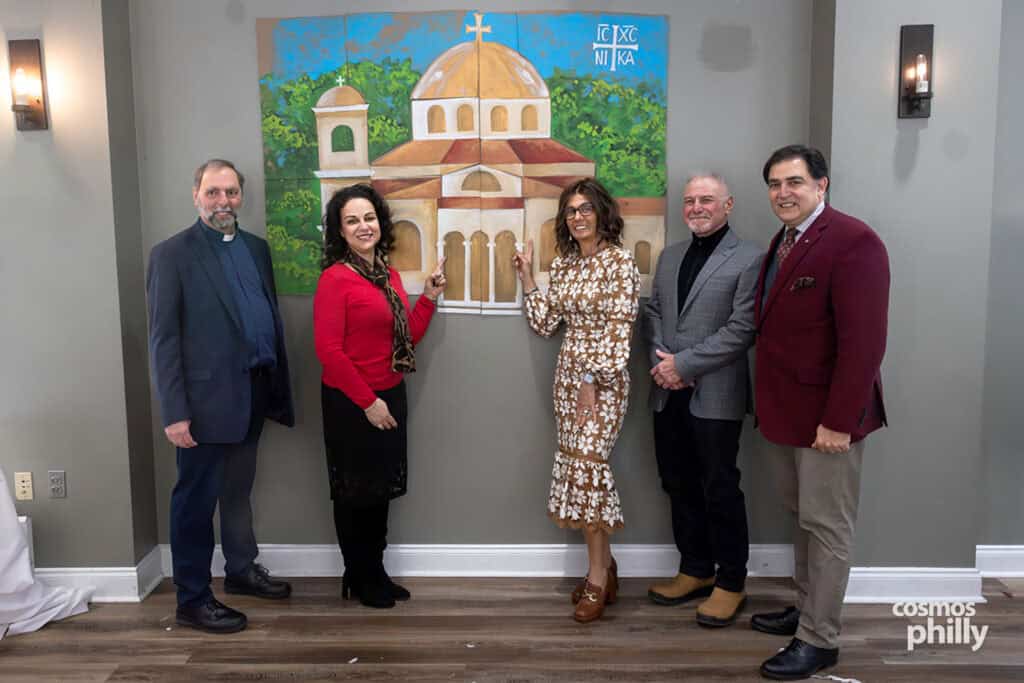 Holy Trinity Greek Orthodox Church parishioners gather during capital campaign event in Egg Harbor Township.