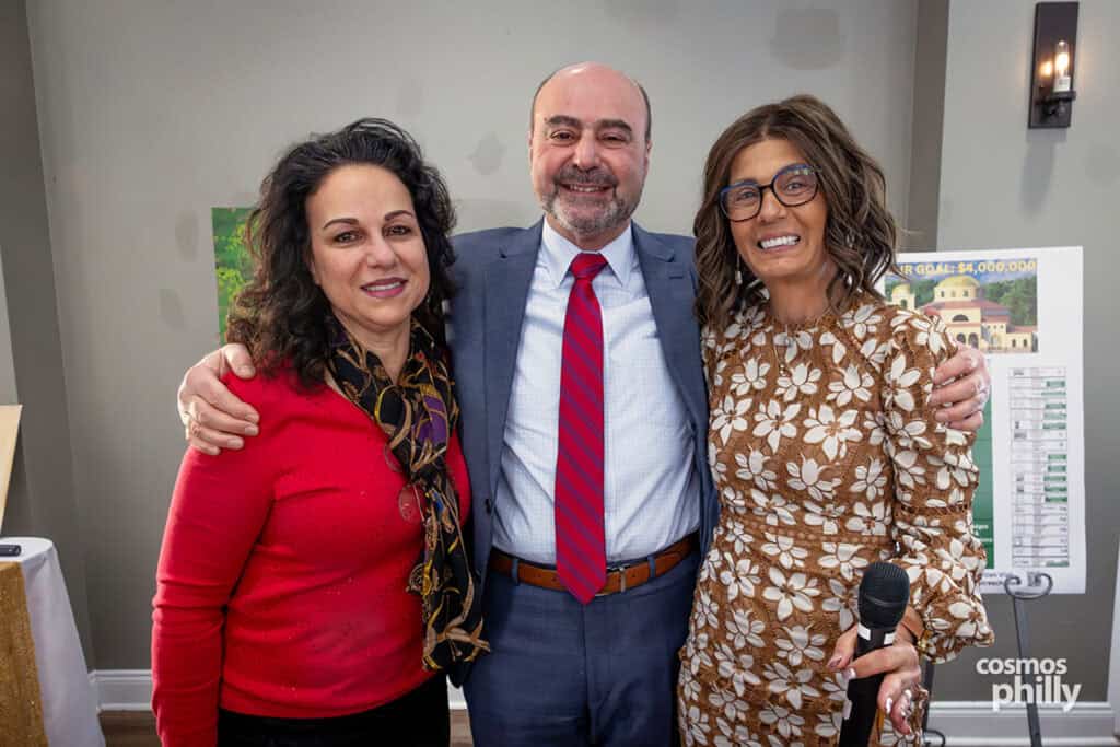 Holy Trinity Greek Orthodox Church parishioners gather during capital campaign event in Egg Harbor Township.