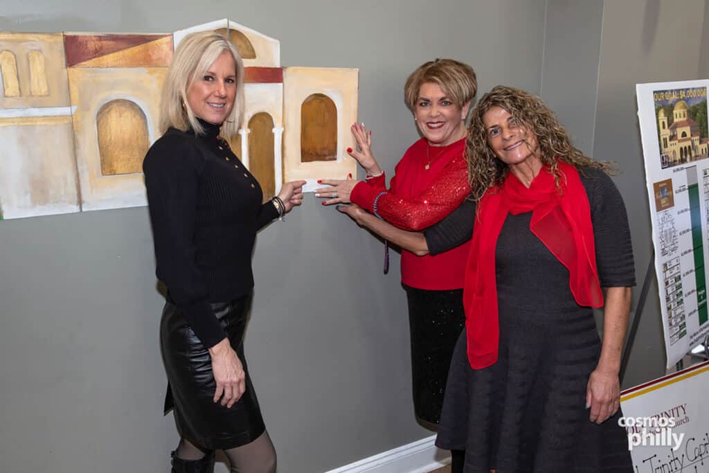 Holy Trinity Greek Orthodox Church parishioners gather during capital campaign event in Egg Harbor Township.