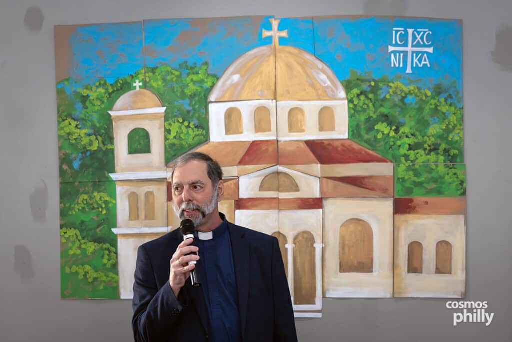 Holy Trinity Greek Orthodox Church parishioners gather during capital campaign event in Egg Harbor Township.