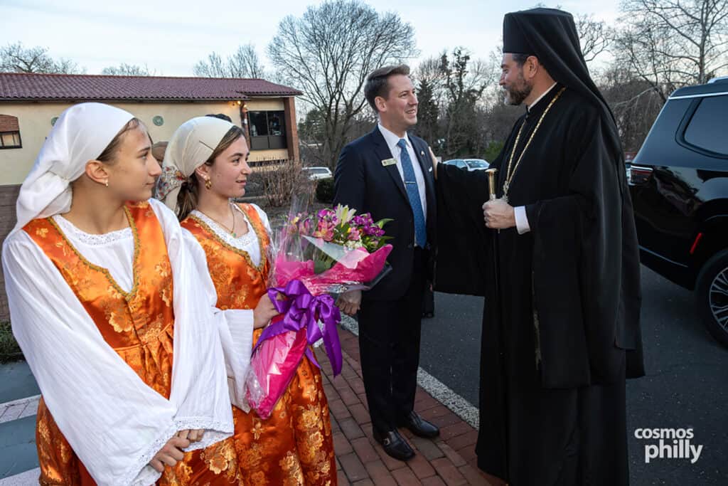 Great Vespers at Annunciation Greek Orthodox Church in Elkins Park, including the elevation of Fr. John L. Johns to Protopresbyter