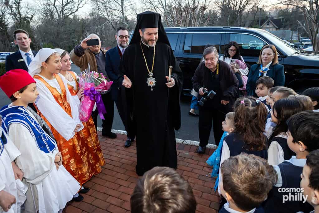 Great Vespers at Annunciation Greek Orthodox Church in Elkins Park, including the elevation of Fr. John L. Johns to Protopresbyter