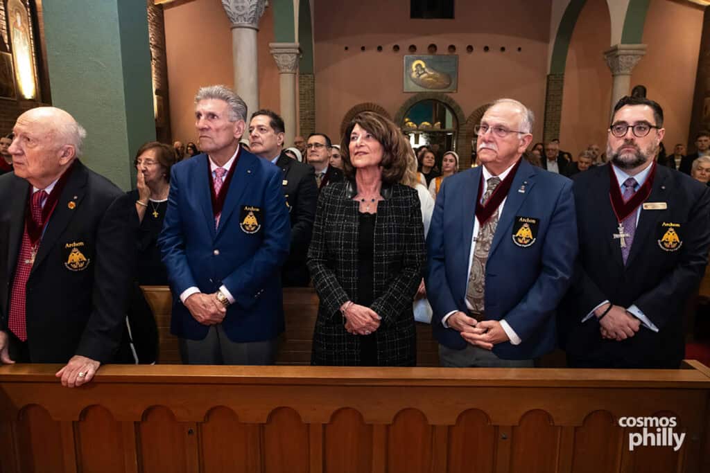 Great Vespers at Annunciation Greek Orthodox Church in Elkins Park, including the elevation of Fr. John L. Johns to Protopresbyter