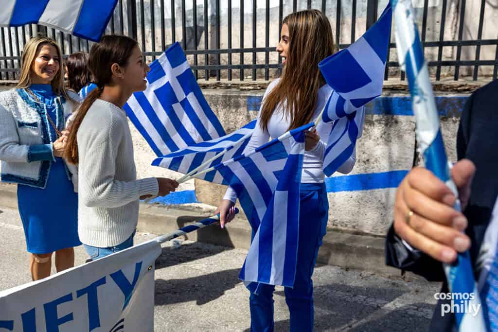 Parade along Eastern Avenue during Baltimore Greek Independence Day 2026