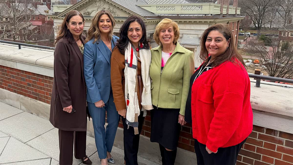 Members of the Daughters of Penelope with Consul General Iphigenia Kanara at the Museum of the American Revolution in Philadelphia, March 2026