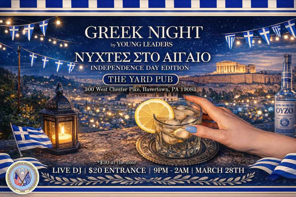 Greek Night “Νύχτες στο Αιγαίο” Celebrates Independence Day in Havertown