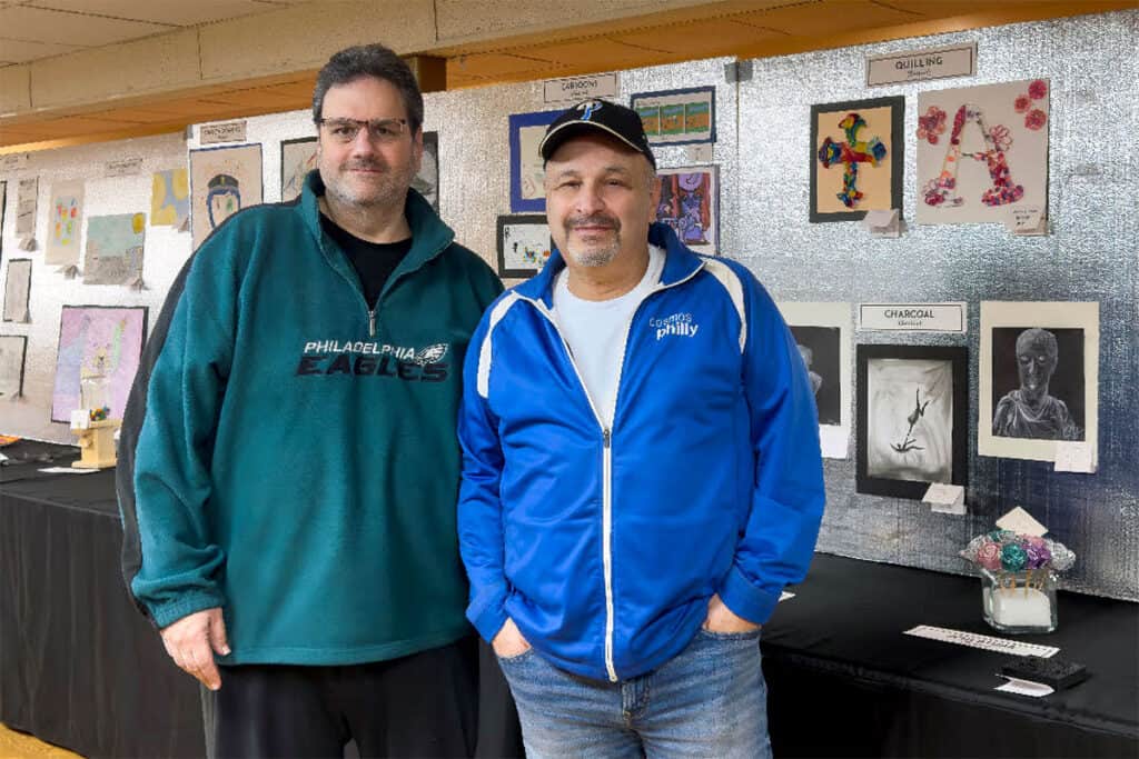 Chris Kotsakis and Eleftherios Kostans at Sights and Sounds Festival
