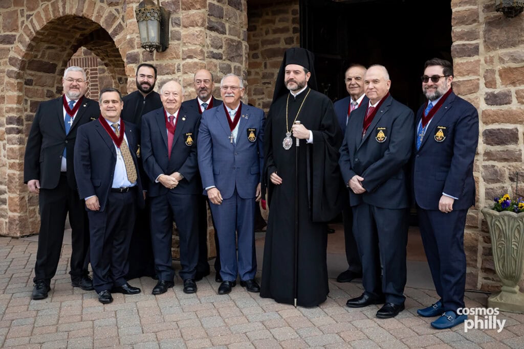 Metropolitan Apostolos of New Jersey visiting St. Sophia Greek Orthodox Church in Jeffersonville
