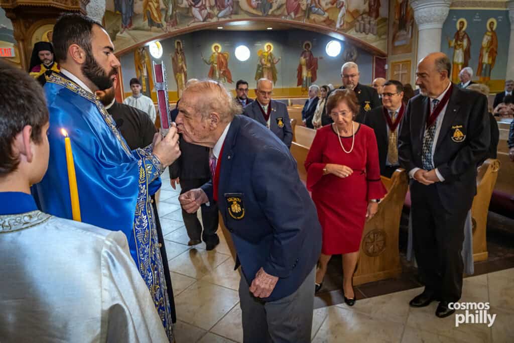 Metropolitan Apostolos of New Jersey visiting St. Sophia Greek Orthodox Church in Jeffersonville