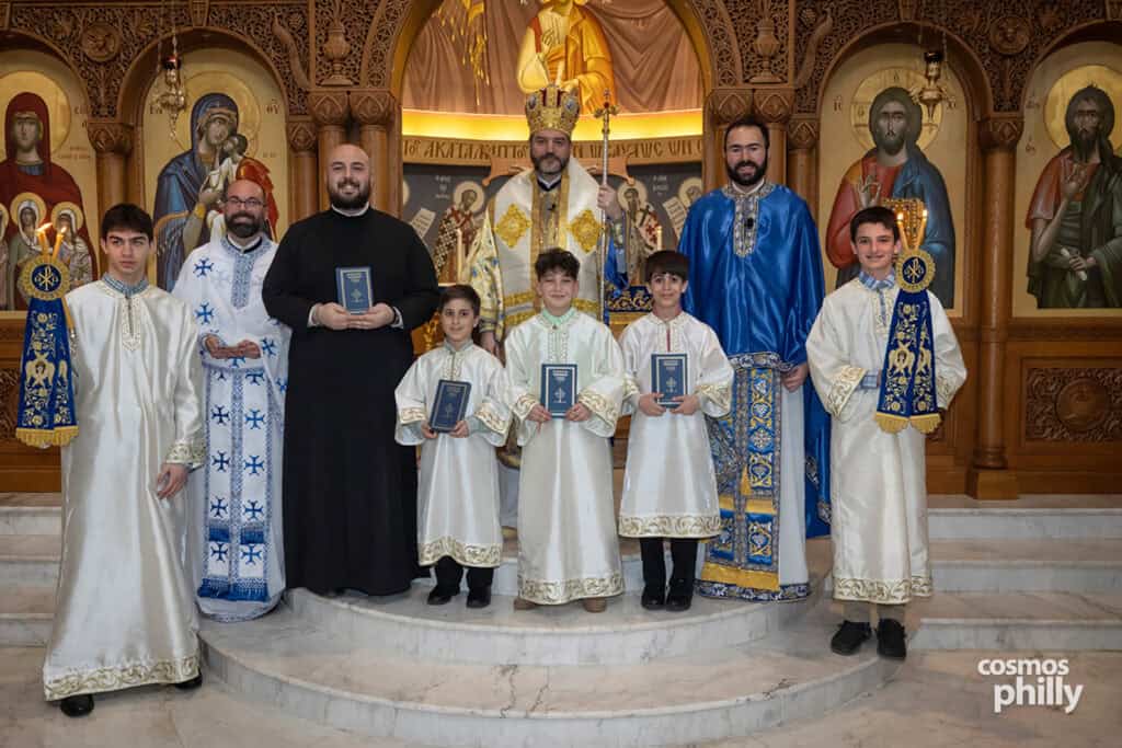 Metropolitan Apostolos of New Jersey visiting St. Sophia Greek Orthodox Church in Jeffersonville