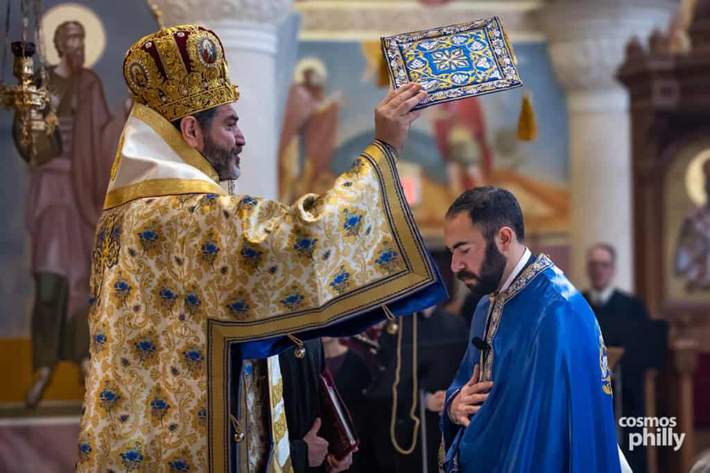 Metropolitan Apostolos of New Jersey visiting St. Sophia Greek Orthodox Church in Jeffersonville
