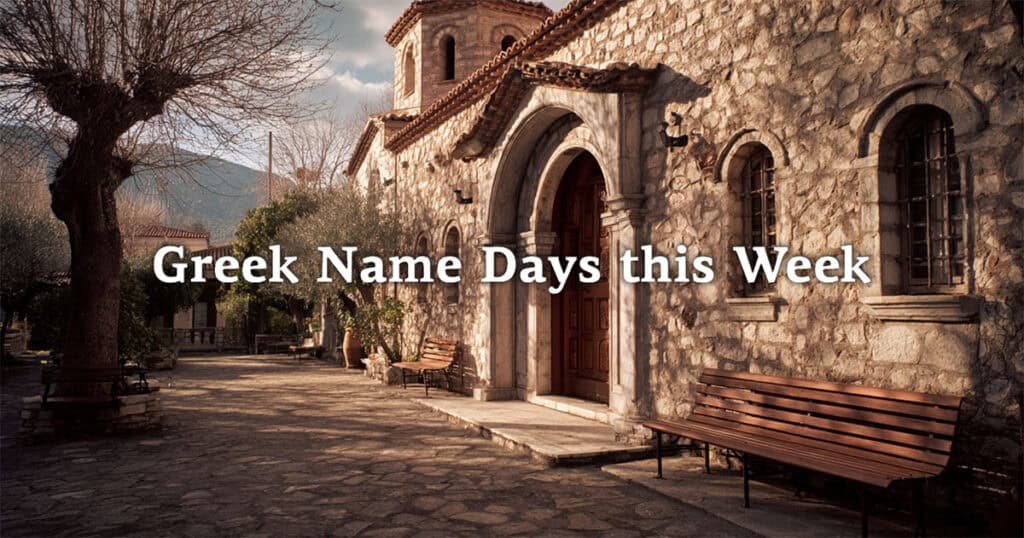 Name Days this Week: March 15 – 21, 2026