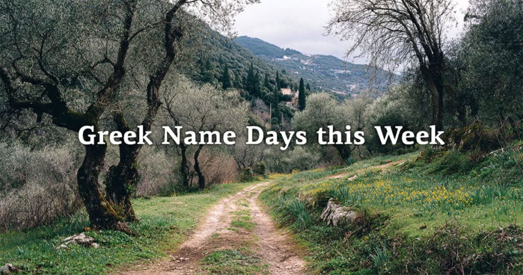 Name Days this Week: March 29 – April 4, 2026