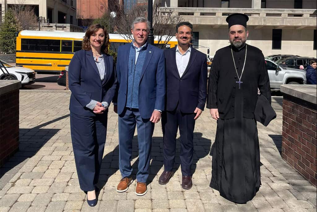 Officials and clergy attend Greek Independence Day event in Wilmington Delaware