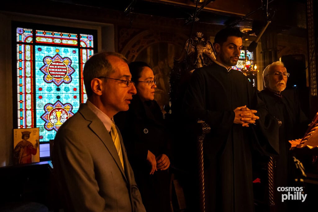 Scenes from the Greek Independence Day Doxology at Saint George Greek Orthodox Cathedral in Philadelphia.
