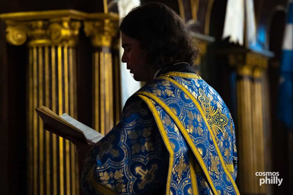 Scenes from the Greek Independence Day Doxology at Saint George Greek Orthodox Cathedral in Philadelphia.