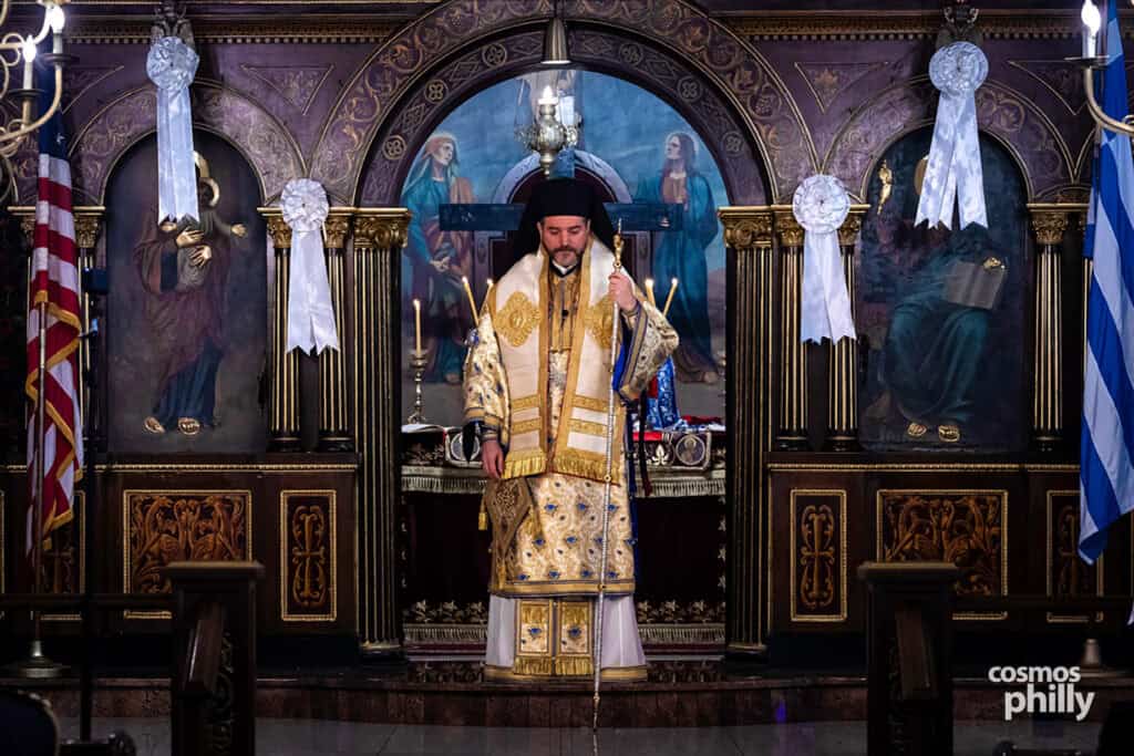 Scenes from the Greek Independence Day Doxology at Saint George Greek Orthodox Cathedral in Philadelphia.