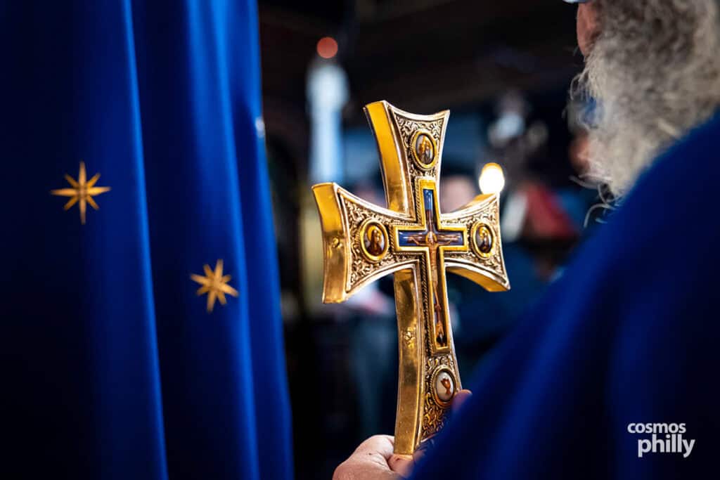 Scenes from the Greek Independence Day Doxology at Saint George Greek Orthodox Cathedral in Philadelphia.
