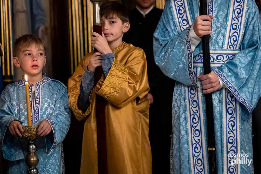 Scenes from the Greek Independence Day Doxology at Saint George Greek Orthodox Cathedral in Philadelphia.