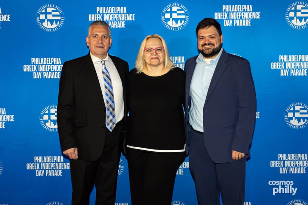 Guests pose for photos during the 2026 Eleftheria Gala.