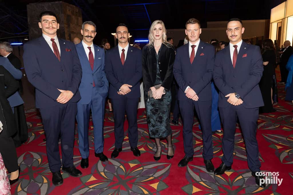 Guests pose for photos during the 2026 Eleftheria Gala.