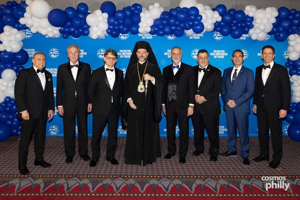Clergy and community leaders attend the 2026 Eleftheria Gala in Philadelphia.