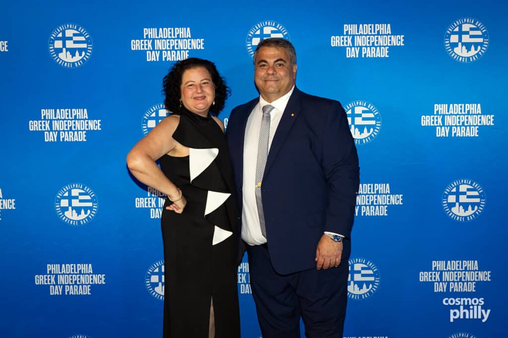 Guests pose for photos during the 2026 Eleftheria Gala.