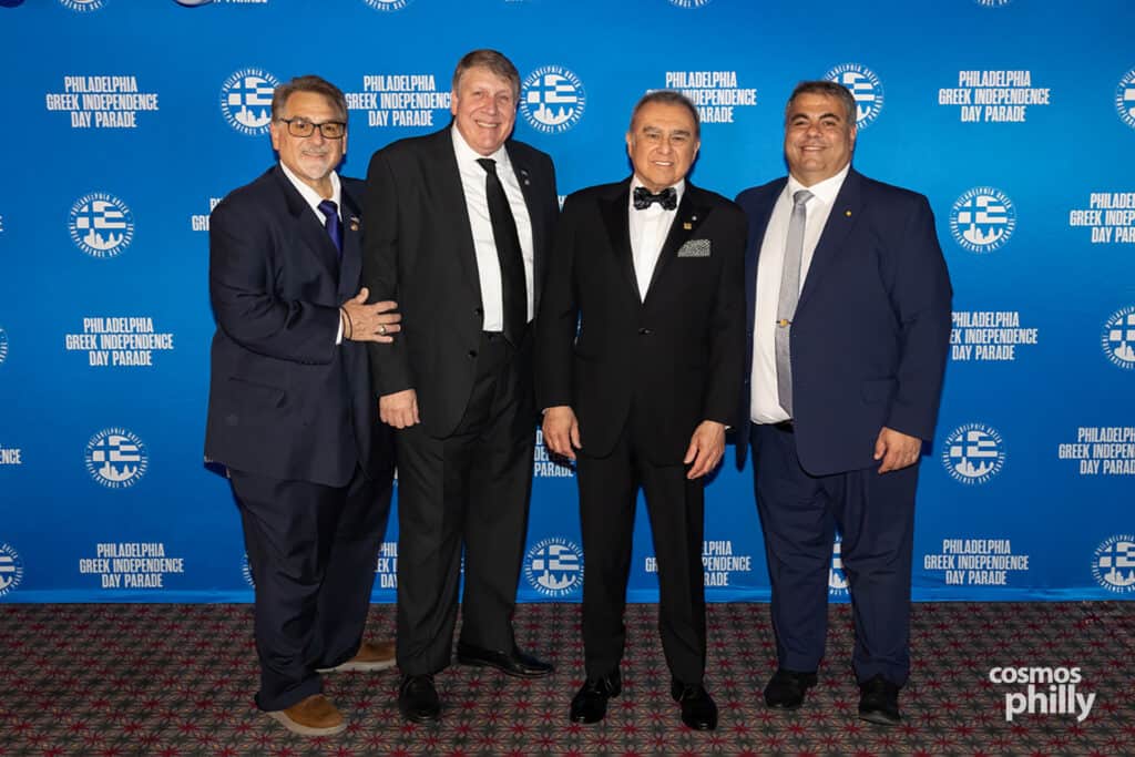 Guests pose for photos during the 2026 Eleftheria Gala.
