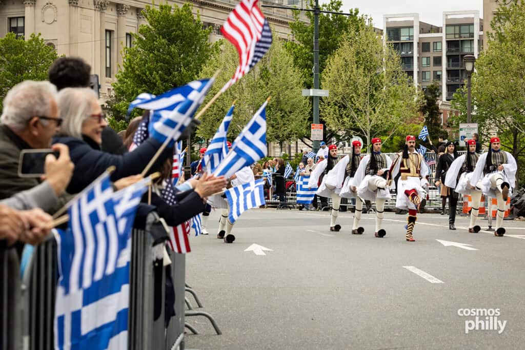 Philadelphia Greek Independence Day Parade Filled the Parkway With Flags, Music, and Community