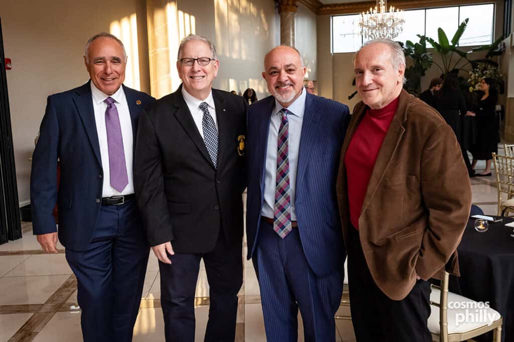 Guests gather at the inaugural Saint Thomas Gala honoring George Kousoulis and the late Zoe Kousoulis in Berlin, New Jersey, April 17, 2026.