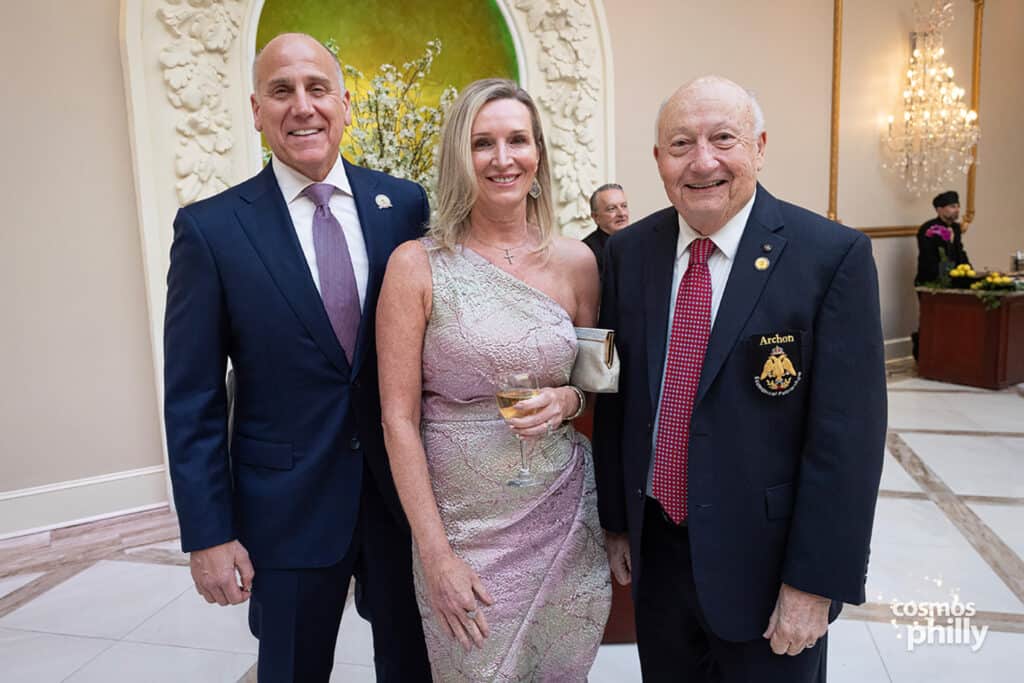 Evening gathering at the inaugural Saint Thomas Gala honoring George Kousoulis and the late Zoe Kousoulis at Lucien’s Manor, April 17, 2026.