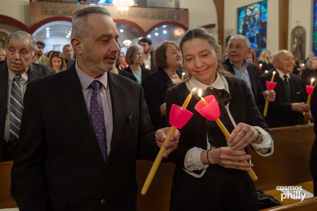 Holy Friday Lamentations Service at St. Demetrios Greek Orthodox Church in Upper Darby, April 2026