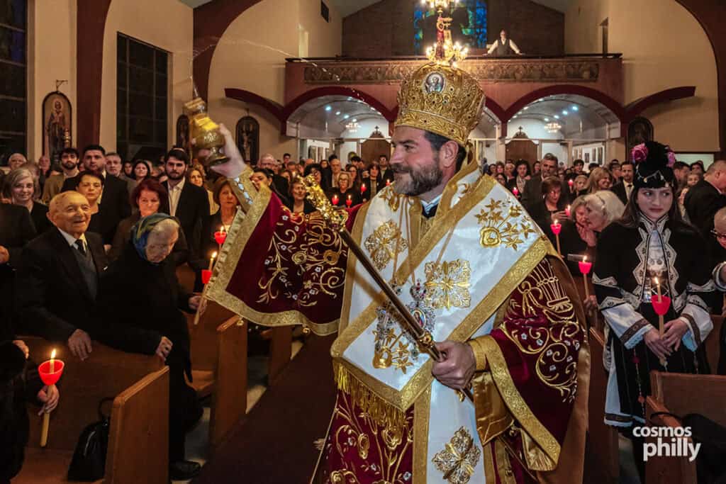 Holy Friday Lamentations Service at St. Demetrios Greek Orthodox Church in Upper Darby, April 2026