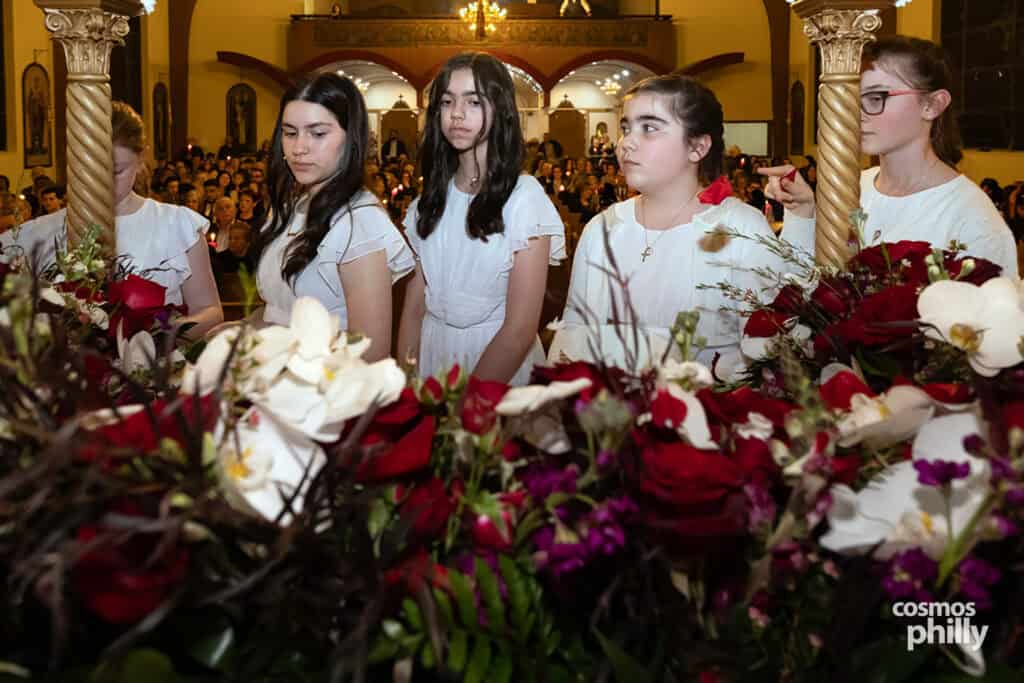 Holy Friday Lamentations Service at St. Demetrios Greek Orthodox Church in Upper Darby, April 2026