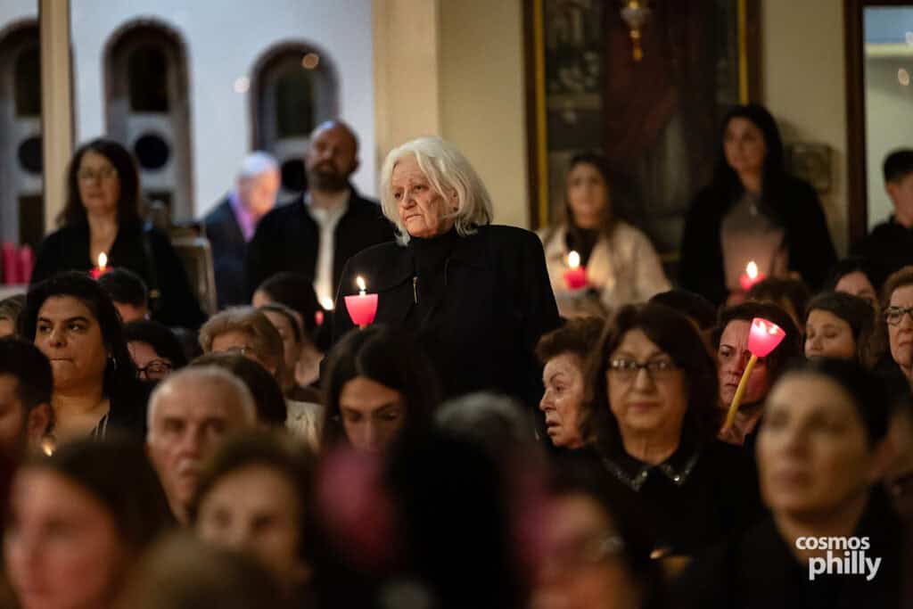 Holy Friday Lamentations Service at St. Demetrios Greek Orthodox Church in Upper Darby, April 2026