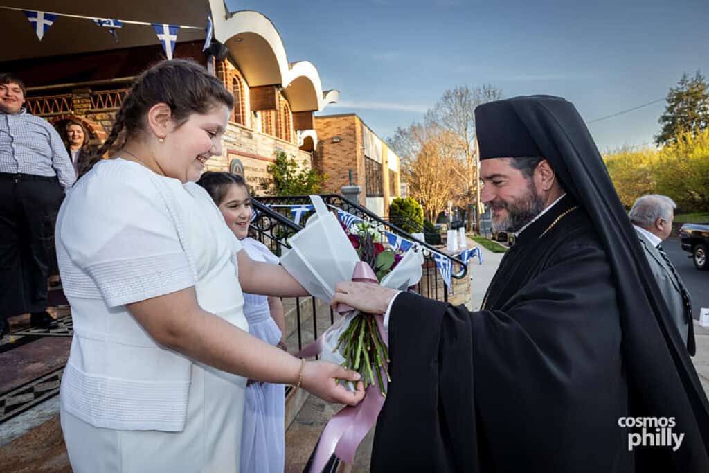 Holy Friday Lamentations Service at St. Demetrios Greek Orthodox Church in Upper Darby, April 2026