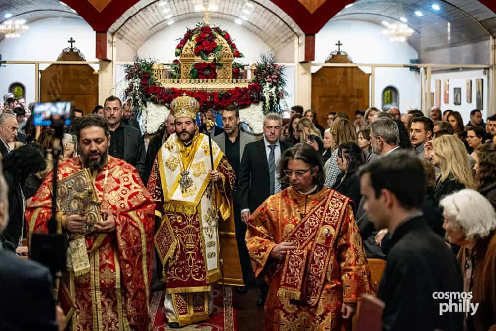 Holy Friday Lamentations Service at St. Demetrios Greek Orthodox Church in Upper Darby, April 2026