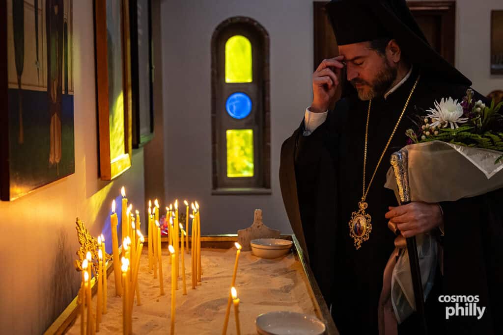 Holy Friday Lamentations Service at St. Demetrios Greek Orthodox Church in Upper Darby, April 2026