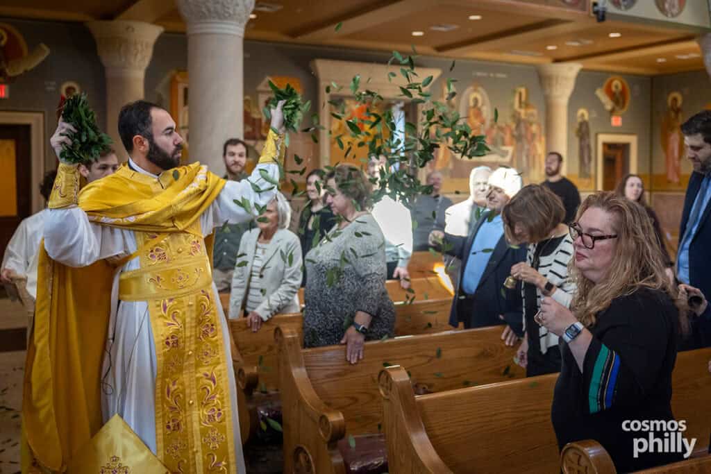 First Anastasi service at St. Sophia Greek Orthodox Church in Jeffersonville on Holy Saturday 2026