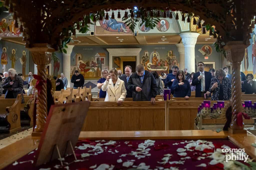 First Anastasi service at St. Sophia Greek Orthodox Church in Jeffersonville on Holy Saturday 2026