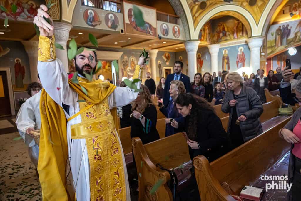 First Anastasi service at St. Sophia Greek Orthodox Church in Jeffersonville on Holy Saturday 2026