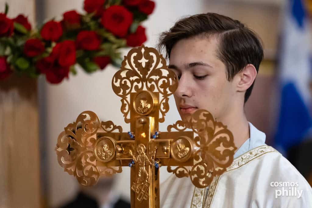 First Anastasi service at St. Sophia Greek Orthodox Church in Jeffersonville on Holy Saturday 2026