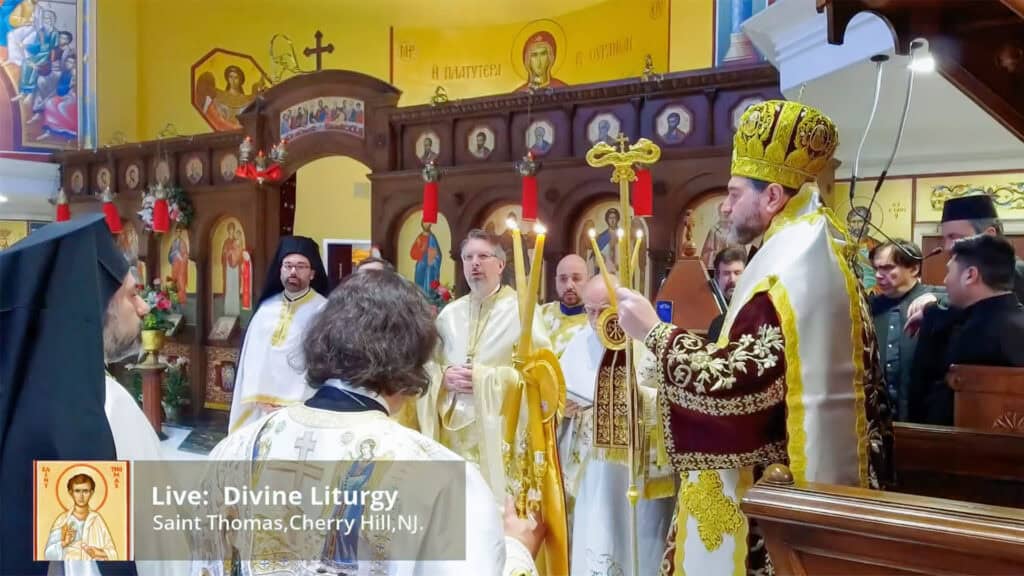 St. Thomas Feast Day Celebrated with Hierarchical Divine Liturgy in Cherry Hill
