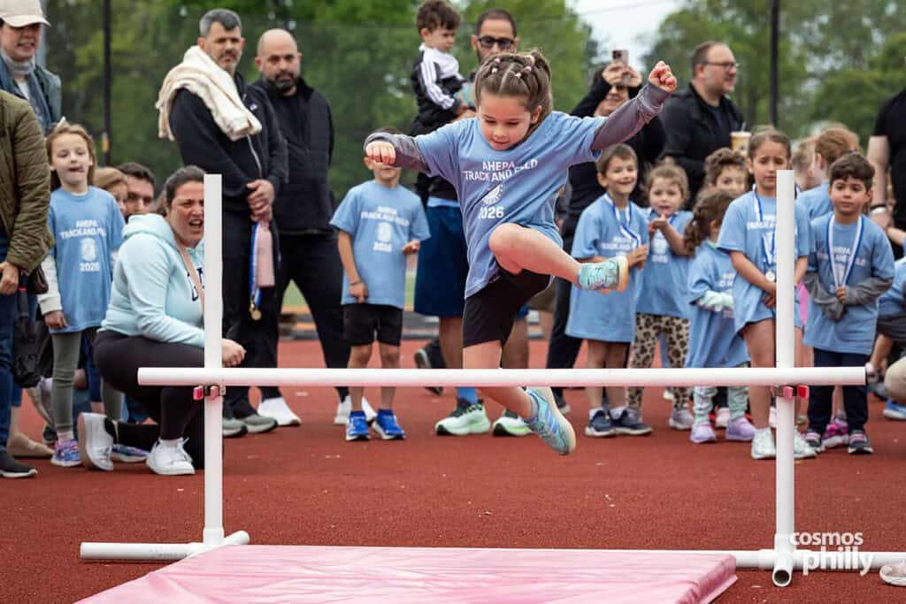 Scenes from the 49th Annual James D. Tanos–Theophilos Constantinidis Pan-Hellenic Track and Field Meet hosted by AHEPA Chapter 445 at Marple Newtown High School on May 9, 2026.