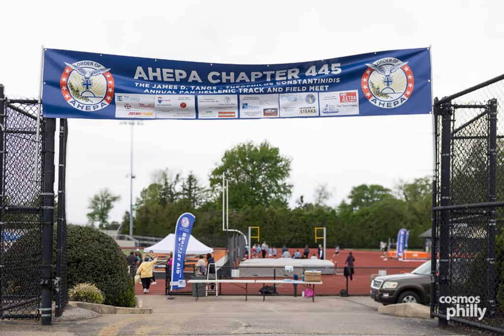 Scenes from the 49th Annual James D. Tanos–Theophilos Constantinidis Pan-Hellenic Track and Field Meet hosted by AHEPA Chapter 445 at Marple Newtown High School on May 9, 2026.