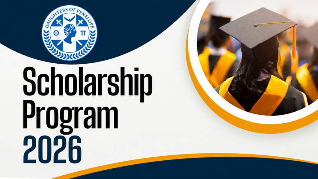 Daughters of Penelope Nike Chapter #230 Opens 2026 Scholarship Program