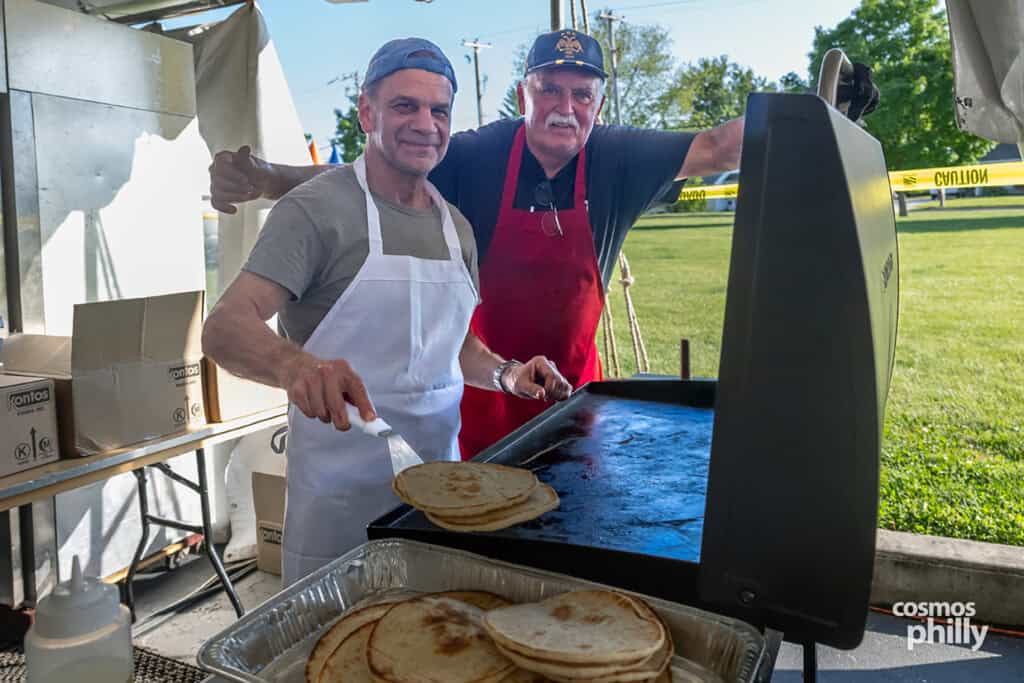 Parishioners help serve guests at the 2026 Saint Sophia Grecian Festival in Jeffersonville, Pennsylvania.