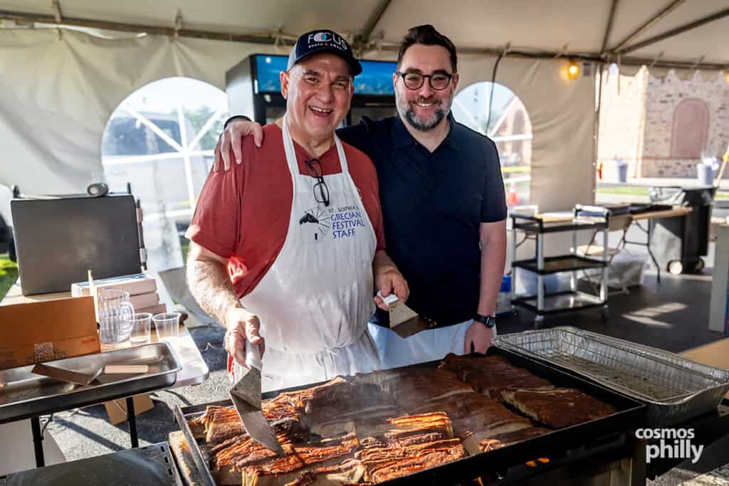 Parishioners help serve guests at the 2026 Saint Sophia Grecian Festival in Jeffersonville, Pennsylvania.