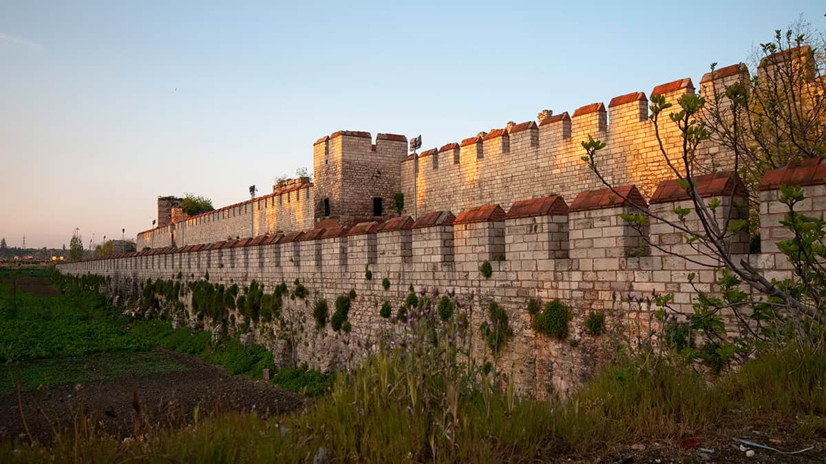 The Theodosian Walls of Constantinople