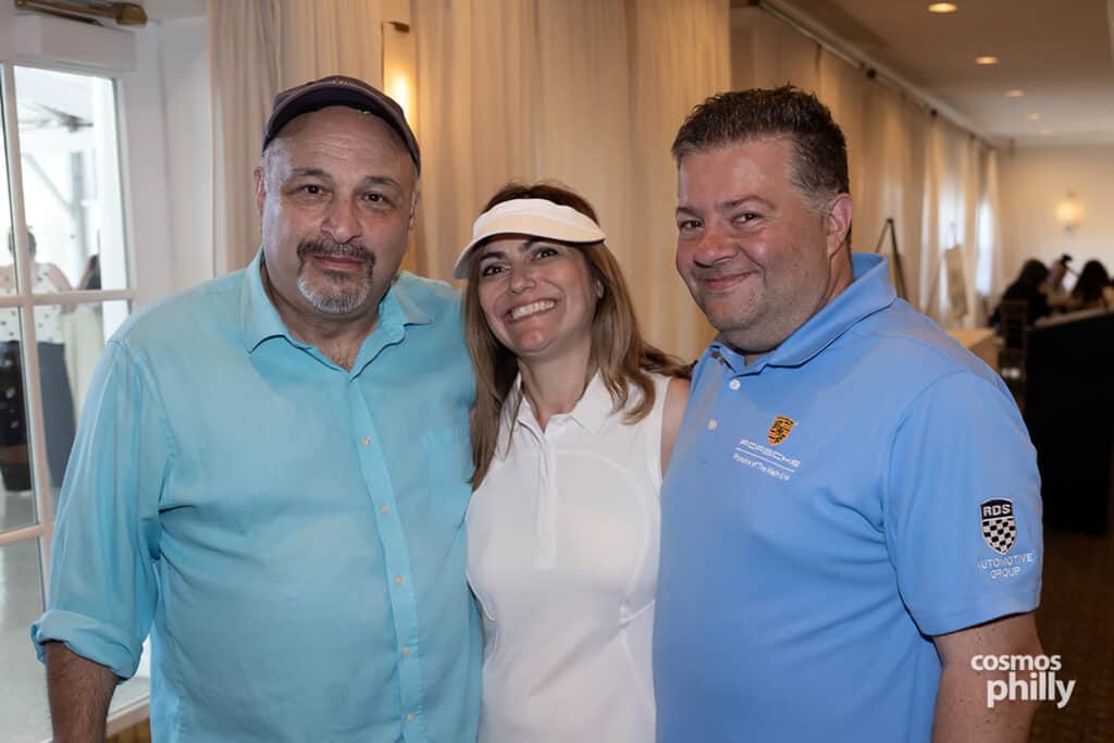 Participants, volunteers, sponsors, and guests at the St. Demetrios Greek Orthodox Church annual golf outing at Penn Oaks Golf Club in West Chester.
